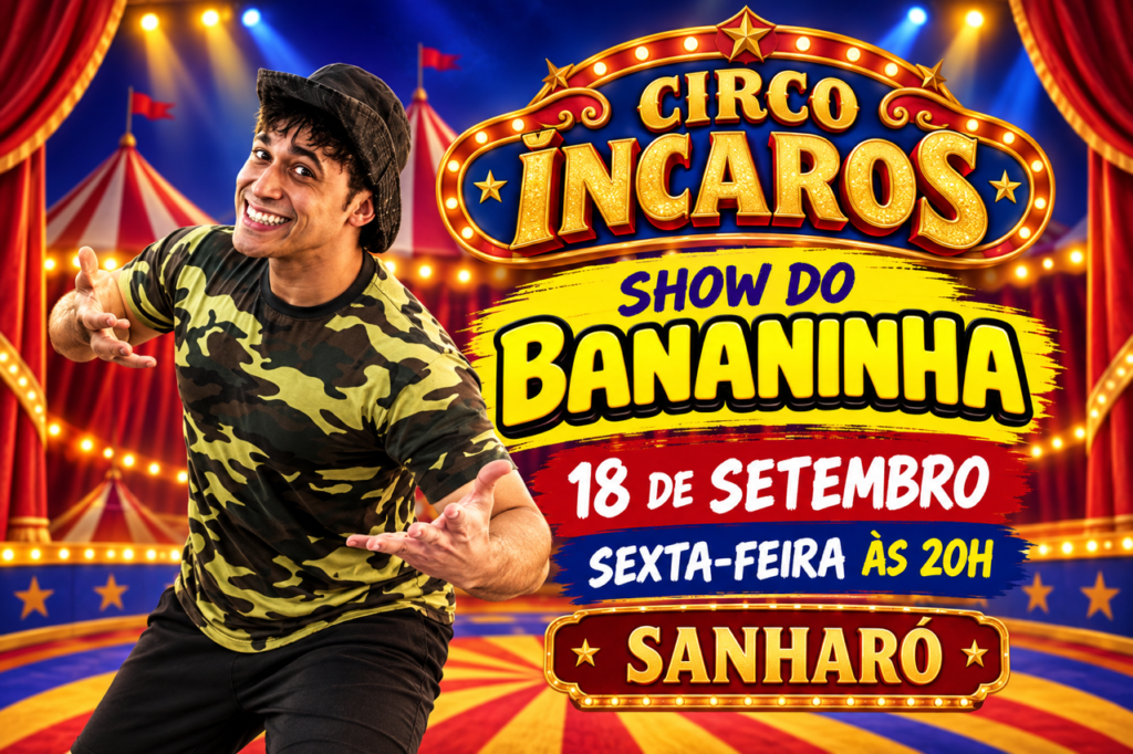 Temporada em Sanharó | Dia 18 Sexta-feira | Sessão 20h